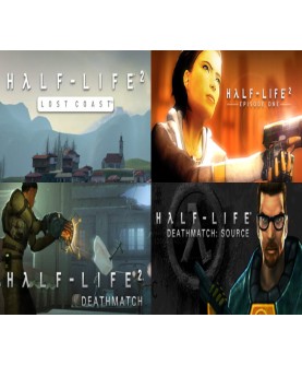 Half-Life 2: Lost Coast + Half-Life 2: Episode One + Half-Life 2: Deathmatch + Half-Life Deathmatch: Source Bundle Gift Steam Ke